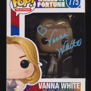 VANNA WHITE SIGNED WHEEL OF FORTUNE FUNKO POP JSA
