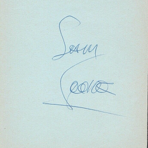 SAM COOKE Signed Autograph 4x6 Album Page JSA LOA R&B Soul You Send Me