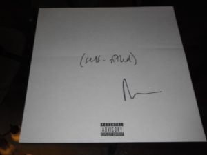 MARCUS MUMFORD SIGNED SELF TITLED ALBUM FLAT MUMFORD AND SONS COLLECTIBLE MEMORABILIA