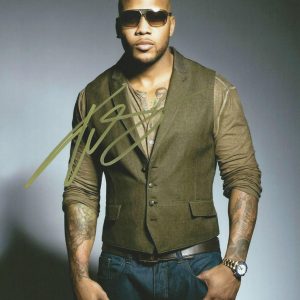 **GFA Right Round - Rapper *FLO RIDA* Signed 8x10 Photo AD2 COA**
