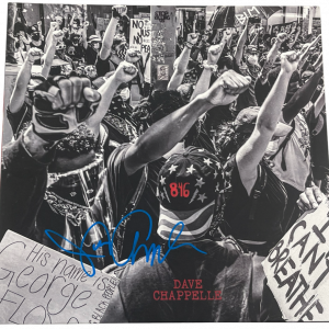 DAVE CHAPPELLE SIGNED 8:46 ALBUM VINYL AUTHENTIC AUTOGRAPH BECKETT LOA 1