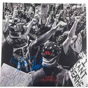 DAVE CHAPPELLE SIGNED 8:46 ALBUM VINYL AUTHENTIC AUTOGRAPH BECKETT LOA 3