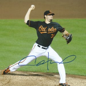**GFA Baltimore Orioles *JASON HAMMEL* Signed 8x10 Photo J3 COA**
