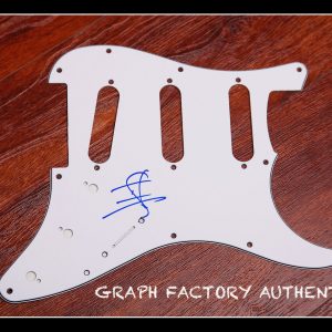 **GFA The Fray Band *ISAAC SLADE* Signed Electric Pickguard AD2 COA**