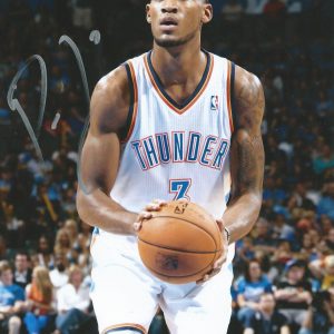 **GFA Oklahoma City Thunder *PERRY JONES III* Signed 8x10 Photo P1 COA**