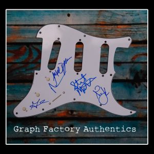 **GFA The Wallflowers *JAKOB DYLAN BAND* Signed Electric Pickguard AD1 COA**