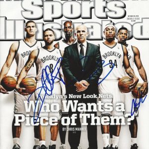 **GFA Sports Illustrated * 2014 NETS*KIDD*WILLIAMS* Signed SI Magazine AD1 COA**