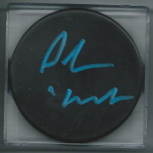 **GFA Vancouver Canucks *COACH ALAIN VIGNEAULT* Signed Blank Puck A3 COA**