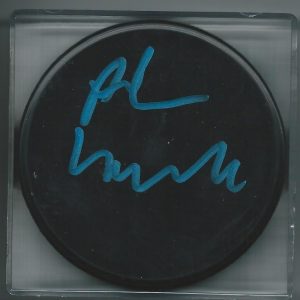 **GFA Vancouver Canucks *COACH ALAIN VIGNEAULT* Signed Blank Puck A2 COA**