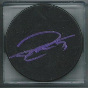**GFA Los Angeles Kings *TREVOR LEWIS* Signed Blank Puck T2 COA**