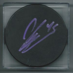 **GFA Los Angeles Kings *JONATHAN BERNIER* Signed Blank Puck J2 COA**