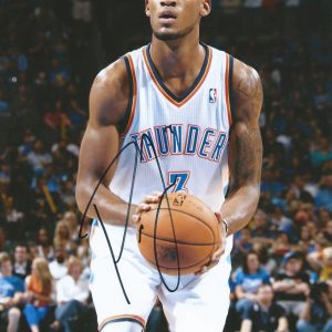 **GFA Oklahoma City Thunder *PERRY JONES III* Signed 8x10 Photo P4 COA**