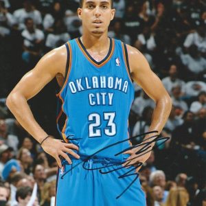 **GFA Oklahoma City Thunder *KEVIN MARTIN* Signed 8x10 Photo K3 COA**