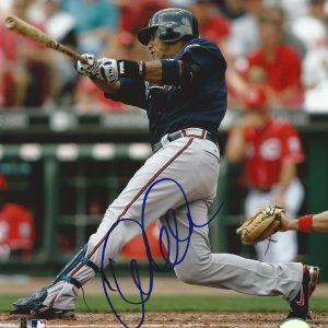 **GFA Atlanta Braves *YUNEL ESCOBAR* Signed 8x10 Photo AD1 COA**