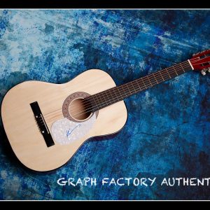 **GFA Wicked Musical Star *KRISTIN CHENOWETH* Signed Acoustic Guitar K2 COA**