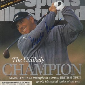 **GFA Sports Illustrated * MARK O"MEARA* Signed SI Magazine AD2 COA**