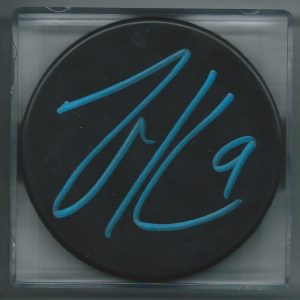 **GFA Vancouver Canucks *ZACH KASSIAN* Signed Blank Puck Z1 COA**