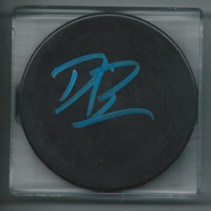 **GFA Vancouver Canucks *DAVID BOOTH* Signed Blank Puck D2 COA**