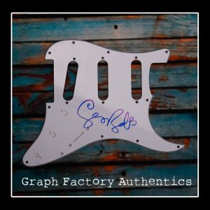 **GFA Stompa *SERENA RYDER* Signed Electric Pickguard AD2 PROOF COA**