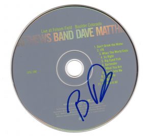 GFA DAVE MATTHEWS BAND * BOYD TINSLEY * SIGNED CD DISC AD1 PROOF COA COLLECTIBLE MEMORABILIA