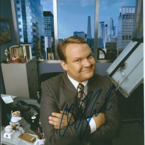 **GFA Conan on TBS *ANDY RICHTER* Signed 8x10 Photo AD5 COA**