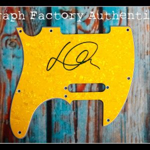 **GFA Son of John Lennon *SEAN LENNON* Signed Electric Pickguard MH1 COA**