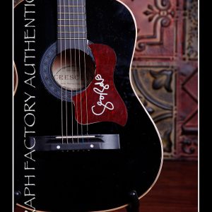 **GFA Stompa *SERENA RYDER* Signed Acoustic Guitar S2 PROOF COA**