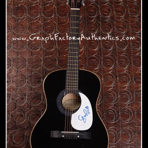 **GFA Stompa *SERENA RYDER* Signed Acoustic Guitar AD2 PROOF COA**