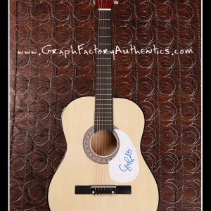 **GFA Stompa *SERENA RYDER* Signed Acoustic Guitar AD3 PROOF COA**