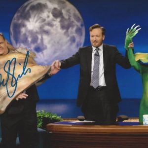 **GFA Conan on TBS *ANDY RICHTER* Signed 8x10 Photo MH8 COA**