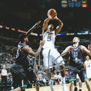 **GFA San Antonio Spurs *CORY JOSEPH* Signed 8x10 Photo C3 COA**