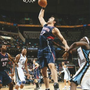 Zara Pachulia *ATLANTA HAWKS* Signed 8x10 Photo Z2 COA GFA