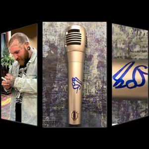 GFA Tough Love 911 Simple Things * TEDDY SWIMS * Signed Microphone PROOF T5 COA