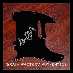 **Gorillaz Rock Legend *DAMON ALBARN* Signed Electric Pickguard AD2 PROOF COA**