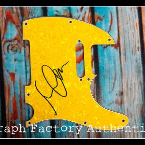 **GFA Son of John Lennon *SEAN LENNON* Signed Electric Pickguard MH2 COA**