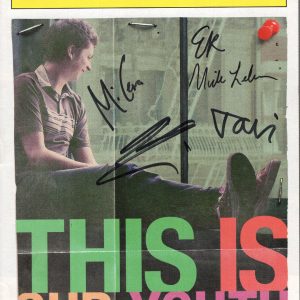 THIS IS OUR YOUTH HND SIGNED NYC PLAYBILL+COA MICHAEL CERA+KIERAN CULKIN