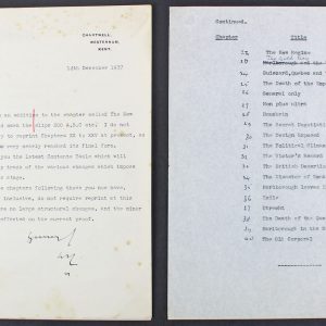 Winston Churchill Authentic Signed 1937 8x10 Letter w/ Content BAS #A39336