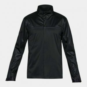 NEW Under Armour Storm Rain Golf Jacket Men's Black Size L Water Proof $150 MSRP