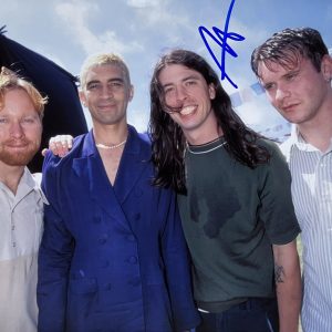 William Goldsmith - Foo Fighters - Original Drummer - Auto SIGNED 8x10 - K9 COA
