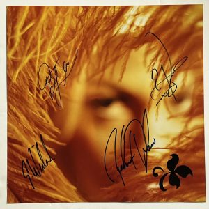 Stone Temple Pilots BAND SIGNED 12x12 Flat Scott Weiland Robert Eric Dean PROOF