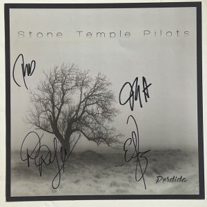 Stone Temple Pilots BAND SIGNED 12x12 Flat Perdida Jeff Robert Eric Dean PROOF