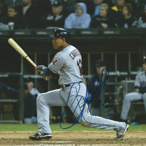 **GFA Cleveland Indians *EZEQUIEL CARRERA* Signed 8x10 Photo E3 COA**