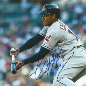 **GFA Cleveland Indians *EZEQUIEL CARRERA* Signed 8x10 Photo E2 COA**