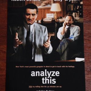 **GFA Analyze This *BILLY CRYSTAL* Signed 12x18 Photo Poster AD1 COA**