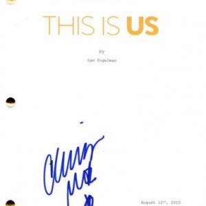 Chrissy Metz Signed Autograph This is Us Full Pilot Script - Kate Pearson Rare