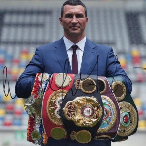 Wladimir Klitschko Signed Autograph 8x10 Photo - World Heavyweight Champion