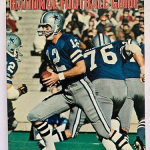 1972 SPORTING NEWS NFL FOOTBALL GUIDE ROGER STAUBACH COVER PRISTINE+RARE