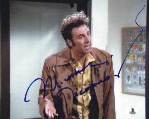 MICHAEL RICHARDS SIGNED 8X10 PHOTO KRAMER SEINFELD AUTHENTIC AUTOGRAPH BECKETT
 COLLECTIBLE MEMORABILIA