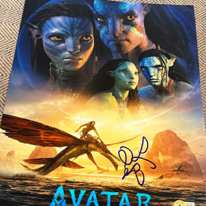 ZOE SALDANA SIGNED AUTOGRAPH 11x14 POSTER PHOTO AVATAR WAY OF WATER BECKETT X2
Opens in a new window or tab