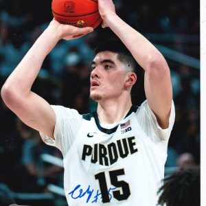ZACH EDEY signed (PURDUE BOILERMAKERS) basketball 8X10 photo BECKETT BAS BJ36016
Opens in a new window or tab